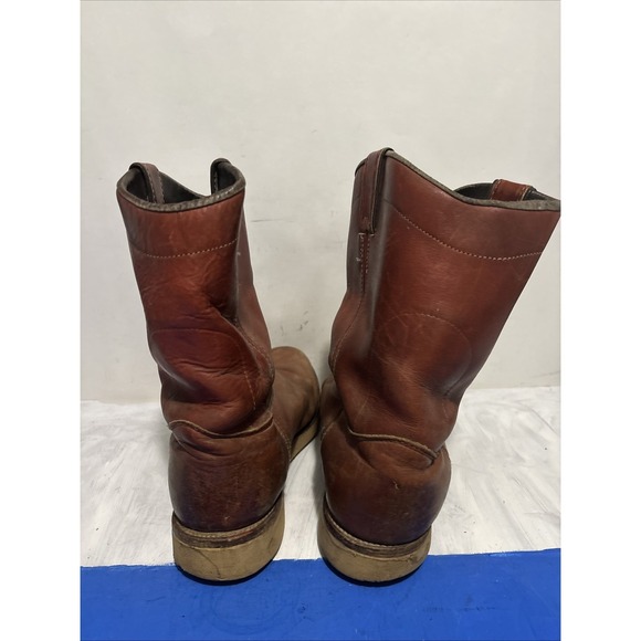 Original Chippewa Boots Pull On Work Vibram Sole  Size 10.5EE Some Ware main image 5